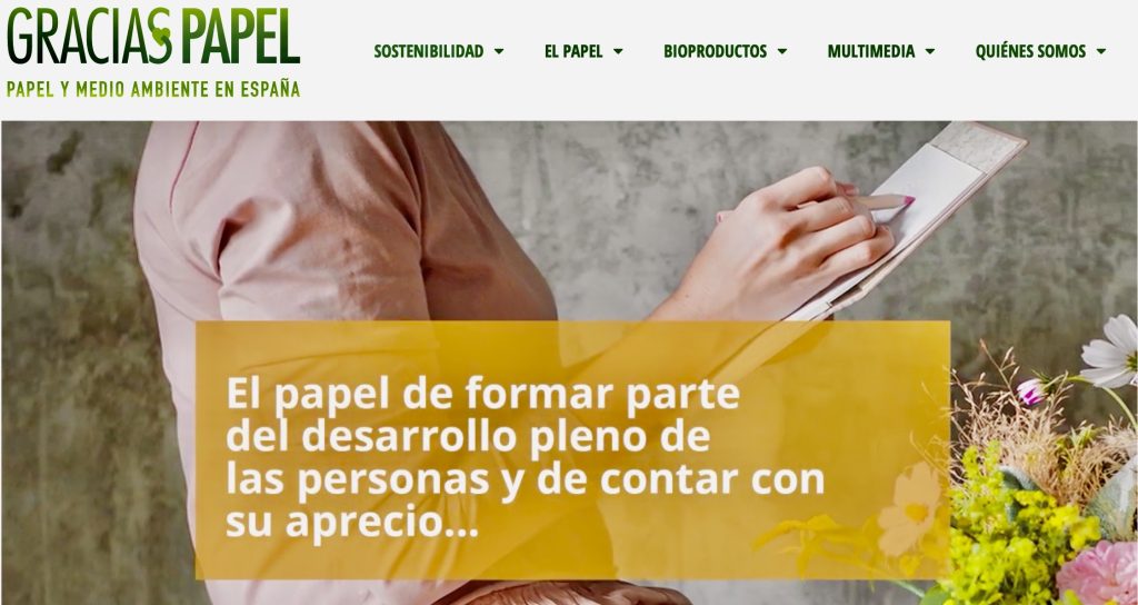 papel y el medio ambiente