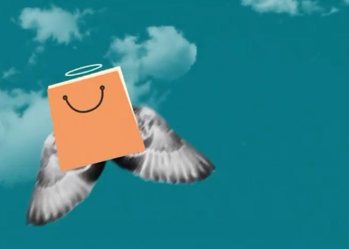 La bolsa de papel