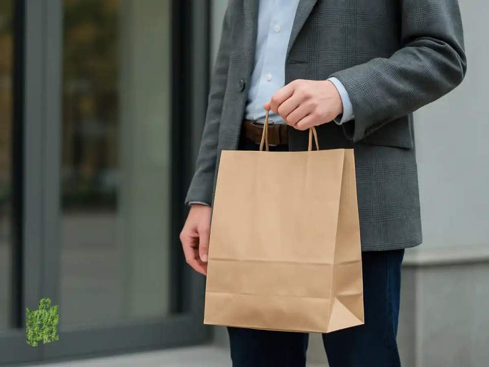 Why do retailers charge for paper bags? II A technical look at a silent change